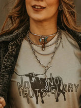 Load image into Gallery viewer, No Guts No Glory Western Graphic Tee
