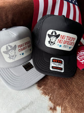 Load image into Gallery viewer, No Trump No America Trucker Hat
