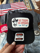 Load image into Gallery viewer, No Trump No America Trucker Hat
