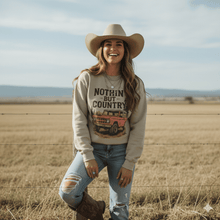 Load image into Gallery viewer, Nothin' But Country Graphic Sweatshirt
