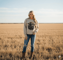 Load image into Gallery viewer, Pasture Sunset Graphic Sweatshirt
