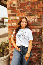 Load image into Gallery viewer, Patriotic USA Horse Western Graphic Tee
