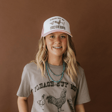 Load image into Gallery viewer, Please Buy Me Chickens Trucker Hat
