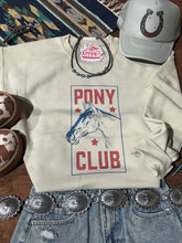 Load image into Gallery viewer, Pony Club Graphic Sweatshirt
