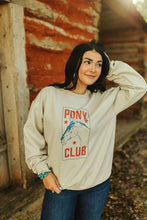 Load image into Gallery viewer, Pony Club Graphic Sweatshirt
