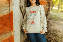 Load image into Gallery viewer, Pony Club Graphic Sweatshirt
