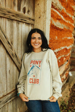 Load image into Gallery viewer, Pony Club Graphic Sweatshirt
