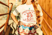 Load image into Gallery viewer, Pretty Girls Vote Republican Graphic Tee
