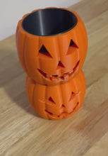 Load and play video in Gallery viewer, Stacked Jack-0-Latern Slim Drink Holder
