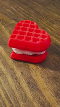 Load and play video in Gallery viewer, Heart Shaped Waffle Clicker

