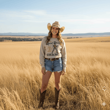 Load image into Gallery viewer, Quick Draw Champ Graphic Sweatshirt
