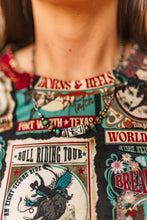 Load image into Gallery viewer, Rainbow Jasper Thunderbird Paperclip Chain Necklace
