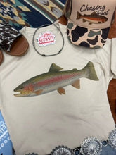 Load image into Gallery viewer, Rainbow Trout Graphic Tee
