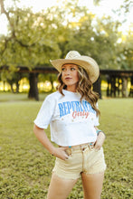 Load image into Gallery viewer, Republican Girly Boxy Crop Graphic Tee
