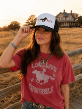 Load image into Gallery viewer, Ride By Faith Trucker Hat
