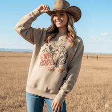 Load image into Gallery viewer, Ride Tough Cowboy Rodeo Graphic Sweatshirt
