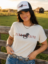 Load image into Gallery viewer, Ride By Faith Graphic Tee
