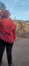 Load image into Gallery viewer, Colores de Mexico Talavera Floral Animals Drop Shoulder Cardigan
