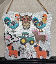Load image into Gallery viewer, 3d Farm Animal Cow Horse Tractor Magnets - Build your own farm - choice of styles
