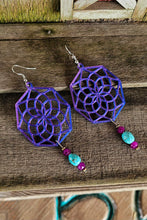 Load image into Gallery viewer, 3D Print Boho Earrings Made in America
