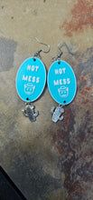 Load image into Gallery viewer, 3D Printed Word Salad Earrings
