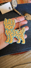 Load image into Gallery viewer, 3D Print Yorkie Tooled Keychain Made in America
