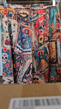 Load image into Gallery viewer, Colores de Mexico Dia de los Muertos Midi Skirt
