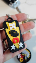 Load image into Gallery viewer, Set of 3 3D Print Chiefs Arrowhead Kc Kansas City Football Keychains Made in America
