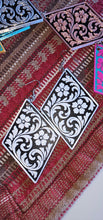 Load image into Gallery viewer, 3D Print Western Tooled Floral Earrings Made in America Choice of Colors
