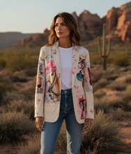Load image into Gallery viewer, Danilo Painted Cowgirl Western Blazer
