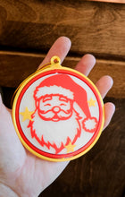 Load image into Gallery viewer, 3d Print Santa Claus Christmas Ornament
