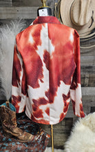 Load image into Gallery viewer, Cowhide Print blazer

