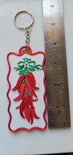 Load image into Gallery viewer, Choice of 3D print Keychains Mexico Cinco de Mayo Chili Sugar Skull Made in America
