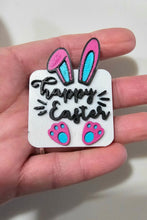 Load image into Gallery viewer, Set of 4 3D Print Easter Faith Cross Religious Pins or Magnets Made in America
