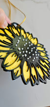 Load image into Gallery viewer, 3D Print Ornament Sunflower Christmas Decoration Gift Made in America
