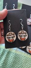 Load image into Gallery viewer, 3d Western Cowgirl Cowboy Highland Cow Theme - Necklace, Purse Charm, Earrings, Keychain, Magnet

