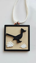 Load image into Gallery viewer, 3D Print Picture Necklace on Deerskin Leather Western Bull Skull Desert Cactus Made in America
