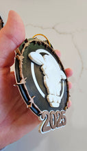 Load image into Gallery viewer, 3D Print Western Barbwire Christmas Ornaments Made in America
