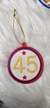 Load image into Gallery viewer, Ultimate Trump 3D Print Christmas Ornament Set Made in America
