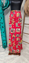 Load image into Gallery viewer, Vintage Cowgirl Collage Western Maxi Skirt

