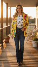 Load image into Gallery viewer, Baha Ranch The Last Roundup Blazer in Mustard
