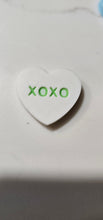 Load image into Gallery viewer, 3d Printed Candy Conversation Heart Pins or Earrings Made in America
