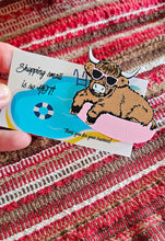 Load image into Gallery viewer, Bag of 25 -Boutique 3d Printed Package Inserts Hot Highland Cow Made in America
