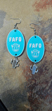 Load image into Gallery viewer, 3D Printed Word Salad Earrings
