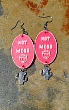 Load image into Gallery viewer, 3D Printed Word Salad Earrings
