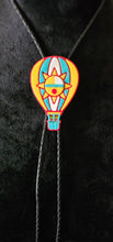 Load image into Gallery viewer, Albuquerque Balloon Fiesta 3D Hot Air Balloon Sunface Bolo Tie Necklace
