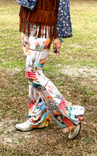 Load image into Gallery viewer, Colores de Mexico Flare Pants Pictures of the Southwest
