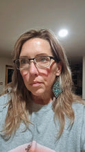 Load image into Gallery viewer, 3D Print Western Tooled Floral Earrings Made in America Choice of Colors
