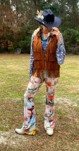 Load image into Gallery viewer, Colores de Mexico Flare Pants Pictures of the Southwest
