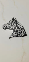 Load image into Gallery viewer, Baha Ranch Year of the Horse Tooled 3d Print Bookmark Keychain Hatpin Magnet Purse Charm Made in America
